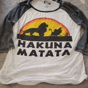 Disney Lion King Shirt Size Xl